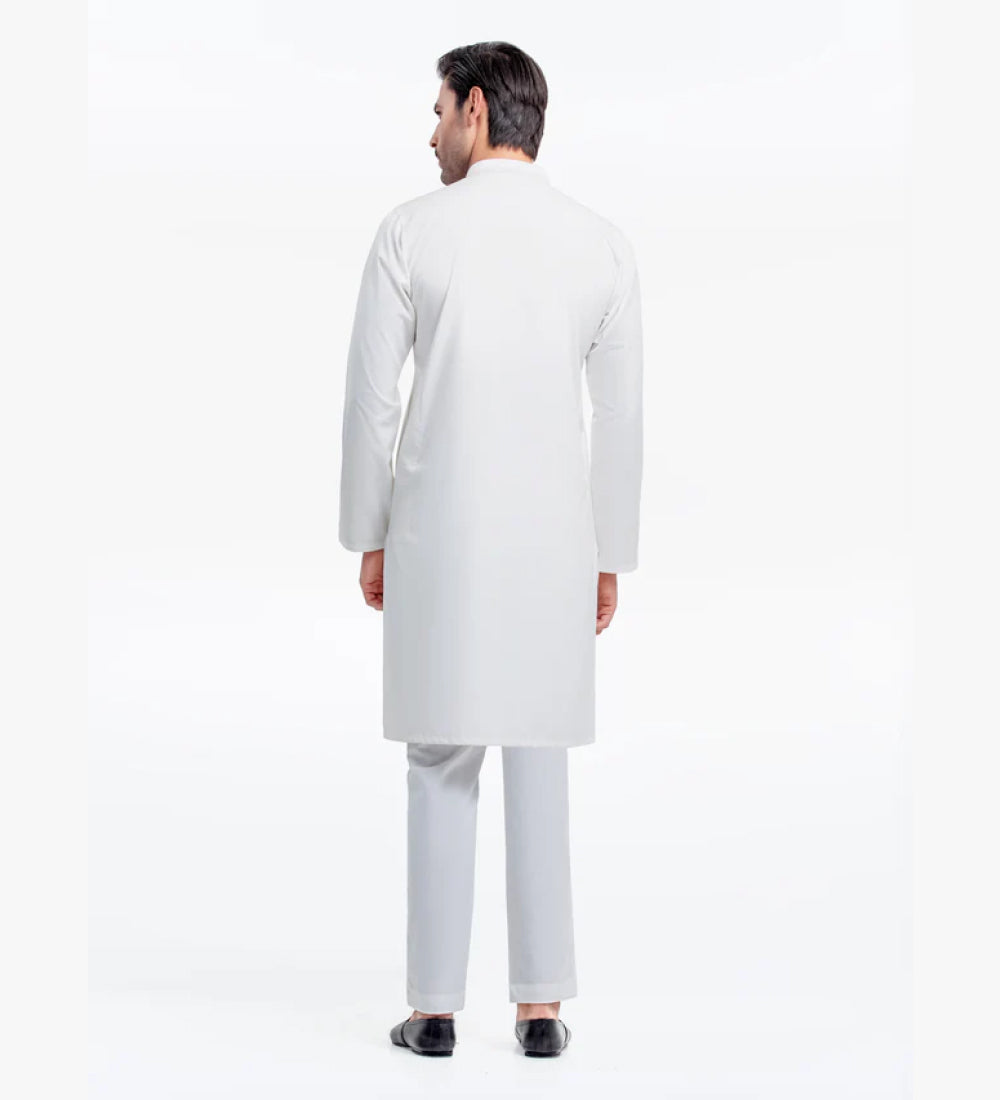 Men's Off White Kurta Pajama 