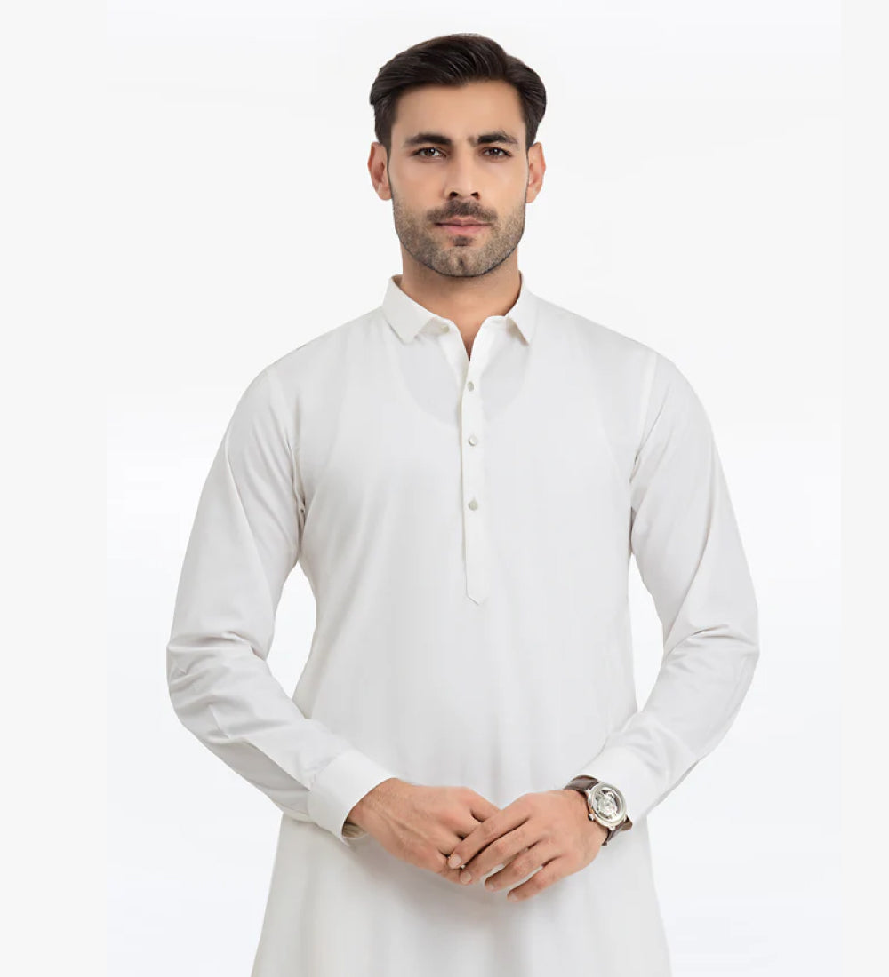 Off White Kameez Shalwar