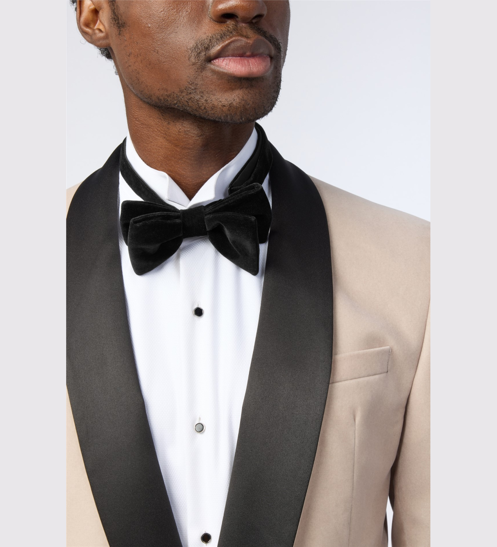 Slim Fit Ecru Jacket