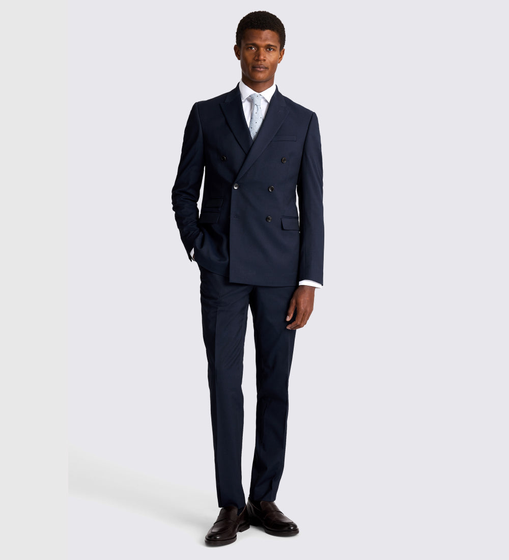 Relaxed Fit Chestnut Flannel Suit