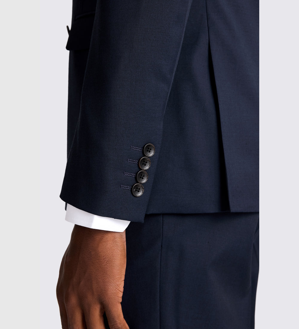 Relaxed Fit Chestnut Flannel Suit