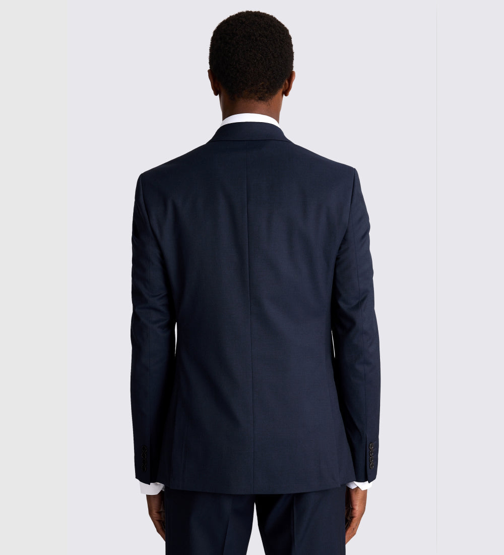 Relaxed Fit Chestnut Flannel Suit