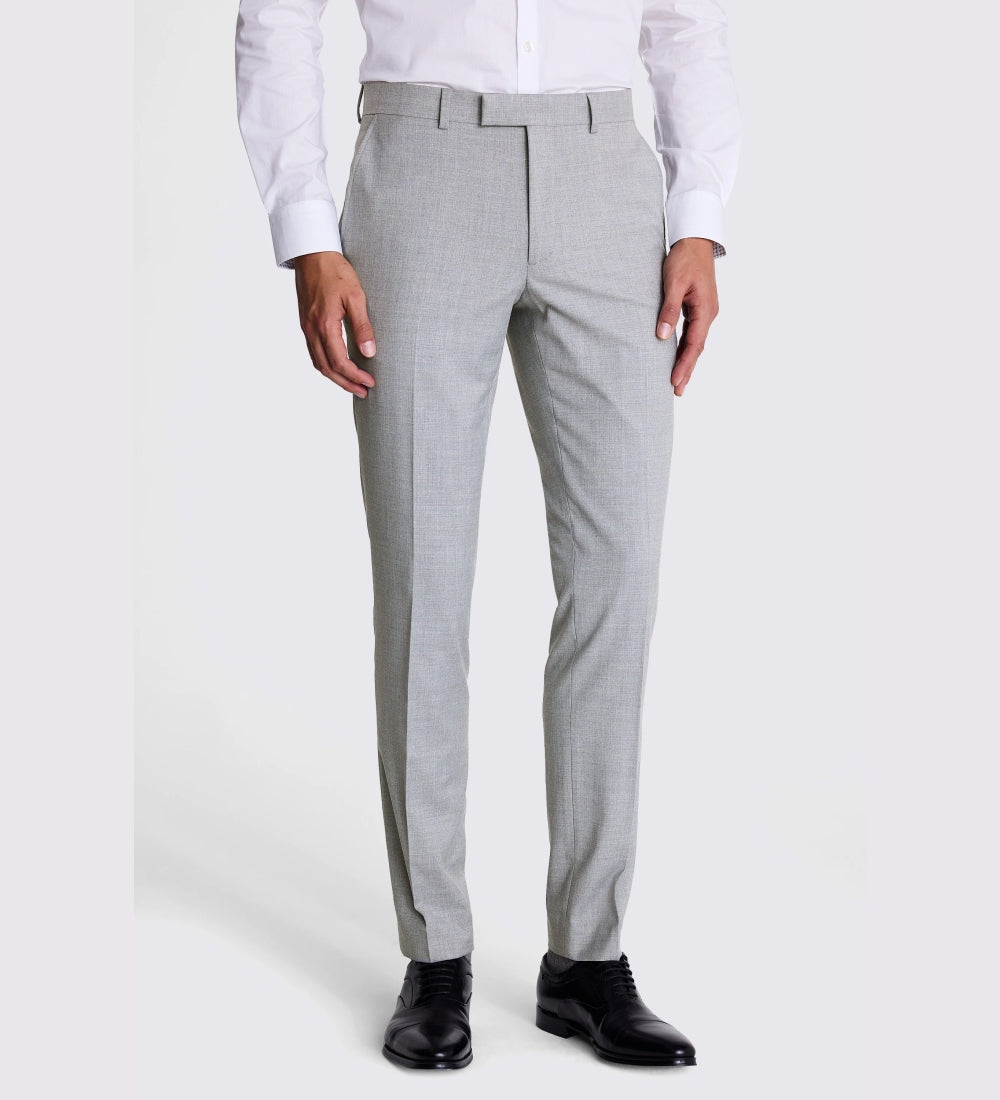 Slim Fit Grey Stretch Suit