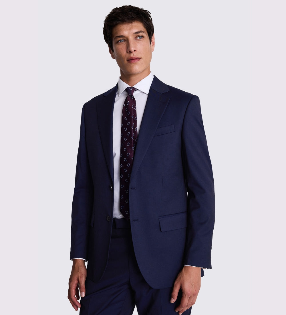 Regular Fit Ink Stretch Suit