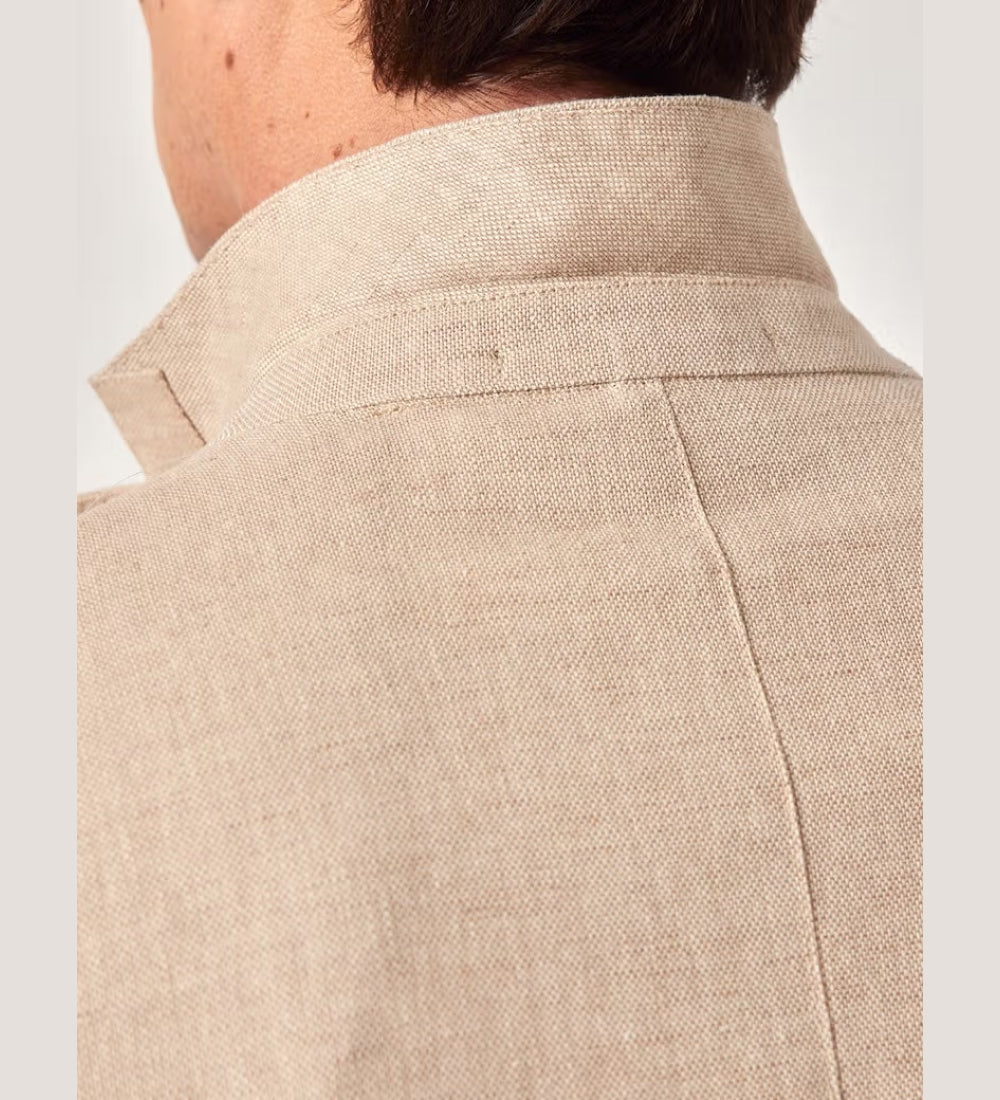 Slim Fit Beige Suit