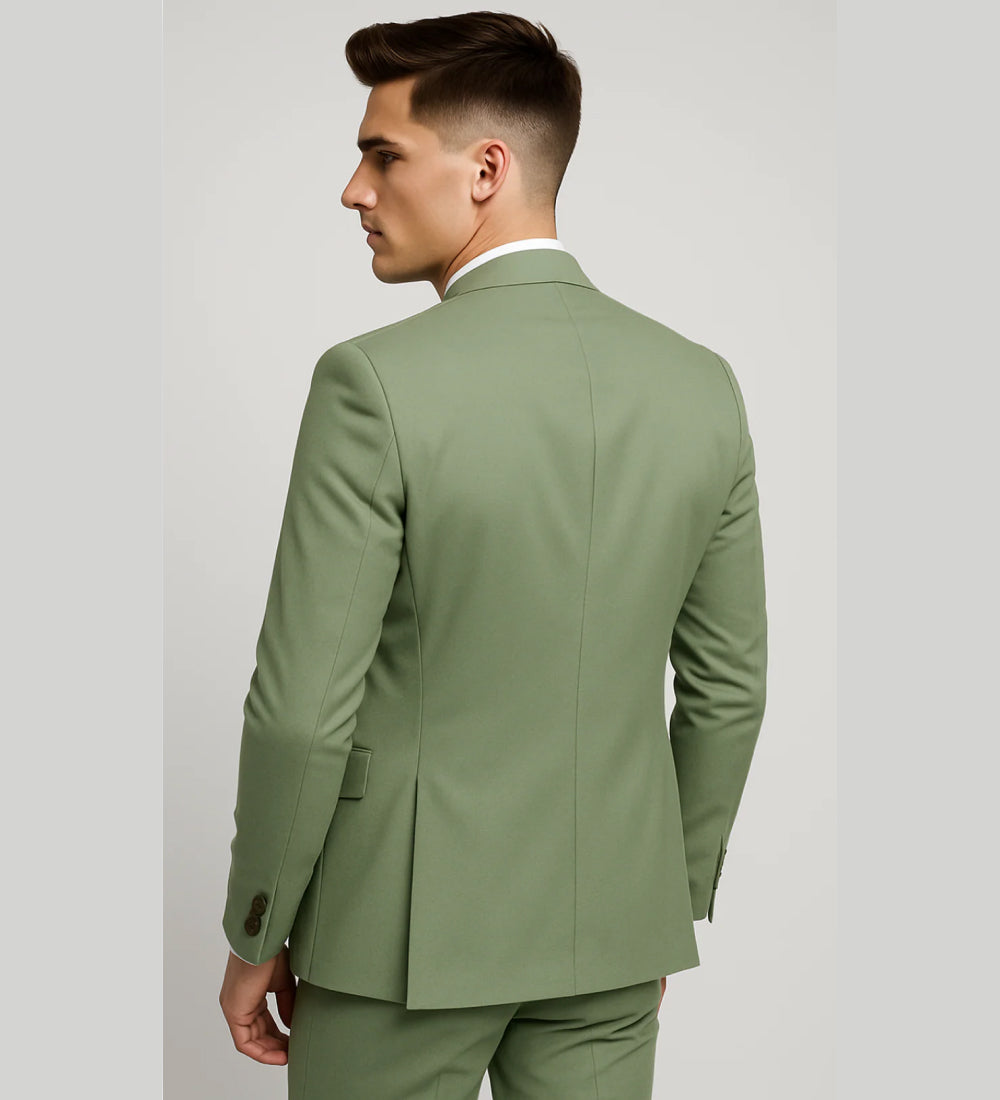 SAGE GREEN SUIT 3-PIECE