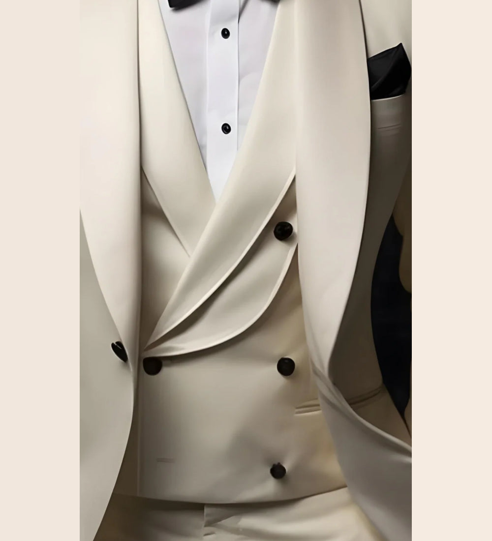 Classic Wedding Suit-Tailored Suit- Glamour Suiting