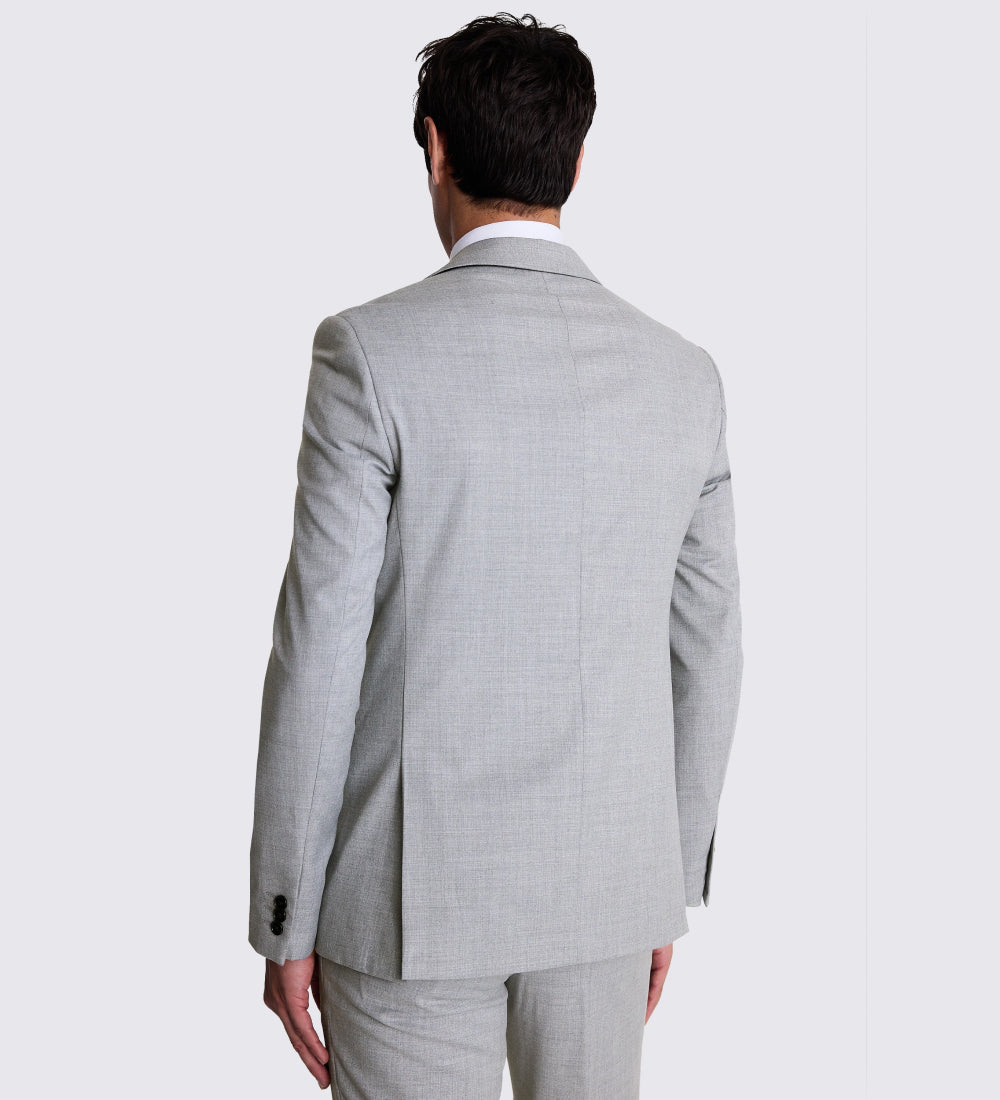 Slim Fit Grey Stretch Suit