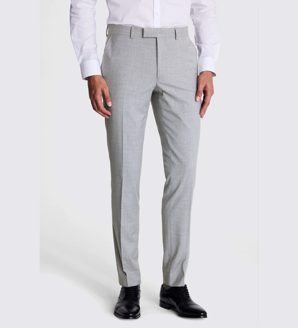 Slim Fit Grey Stretch Suit