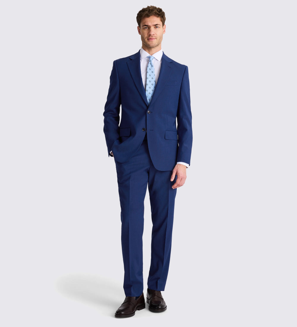 Tailored Fit Royal Blue Performance Suit
