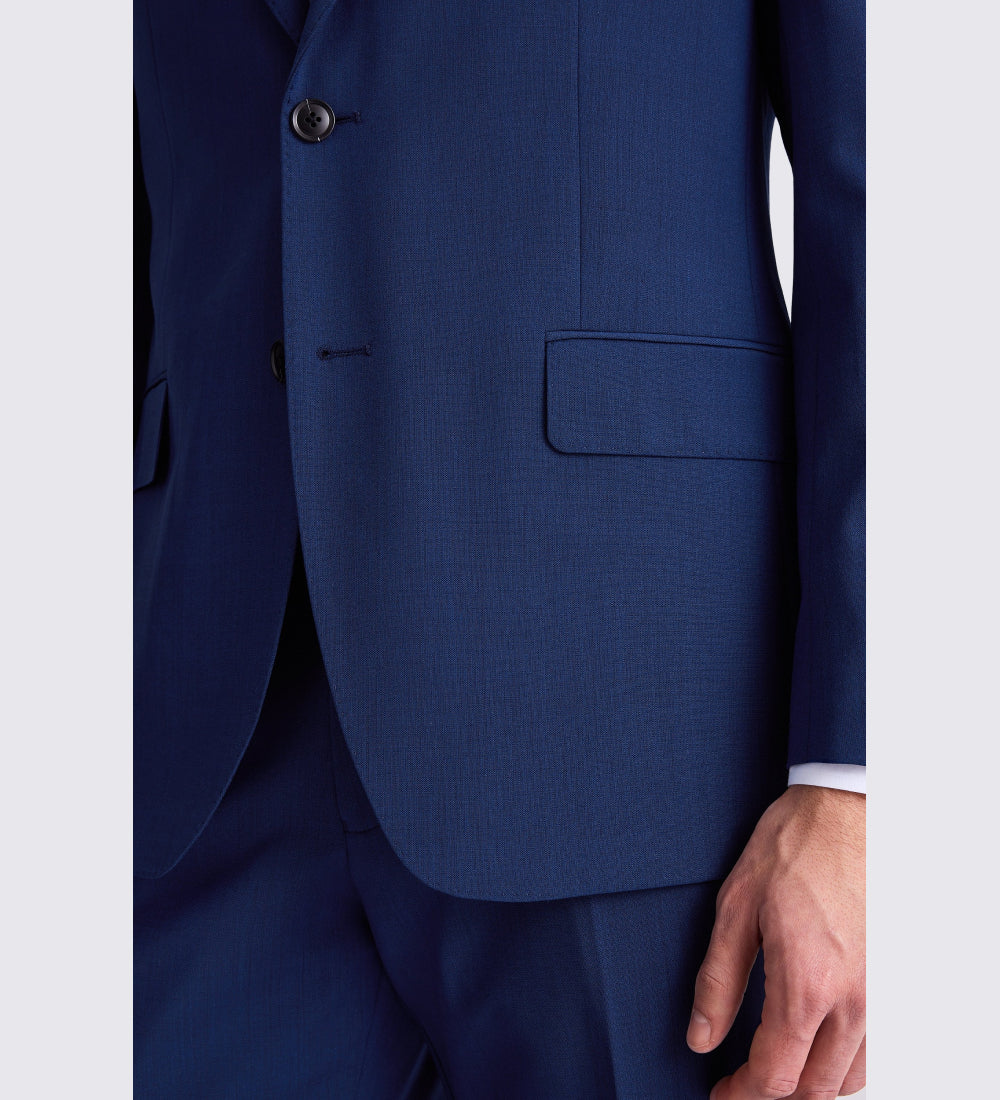 Tailored Fit Royal Blue Performance Suit