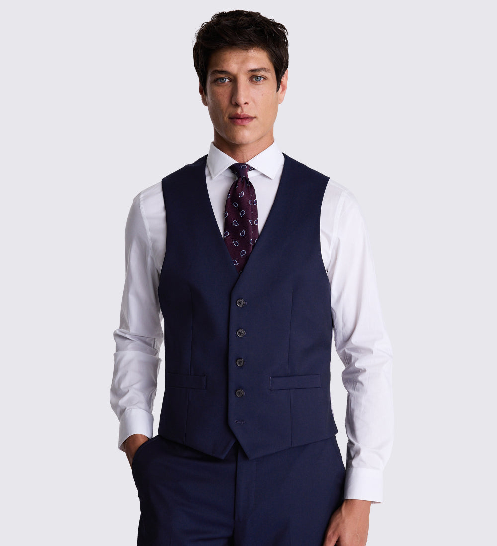 Regular Fit Ink Stretch Suit