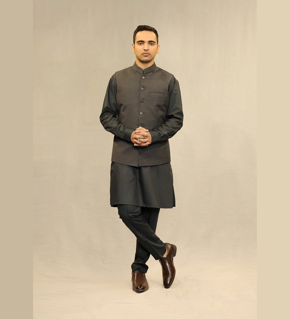 Suiting Forged Iron Traditional Waistcoat