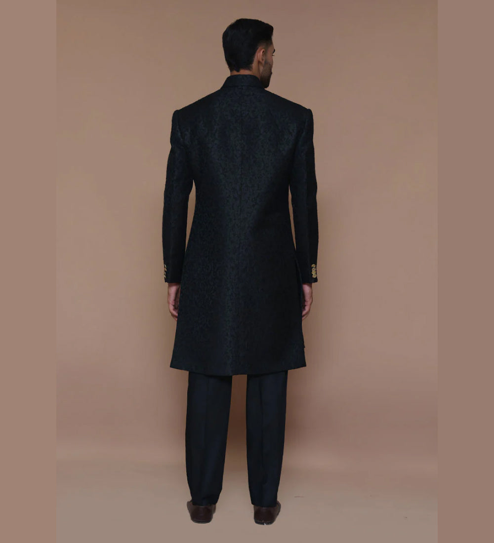 Premium Jamawar Tap Shoe Sherwani