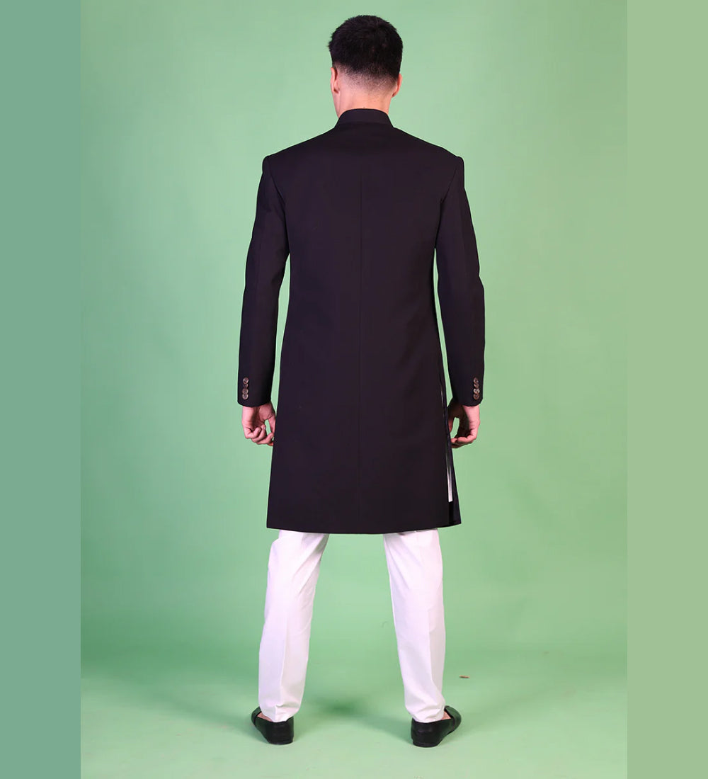 Classic Georgette Tap Shoe Sherwani