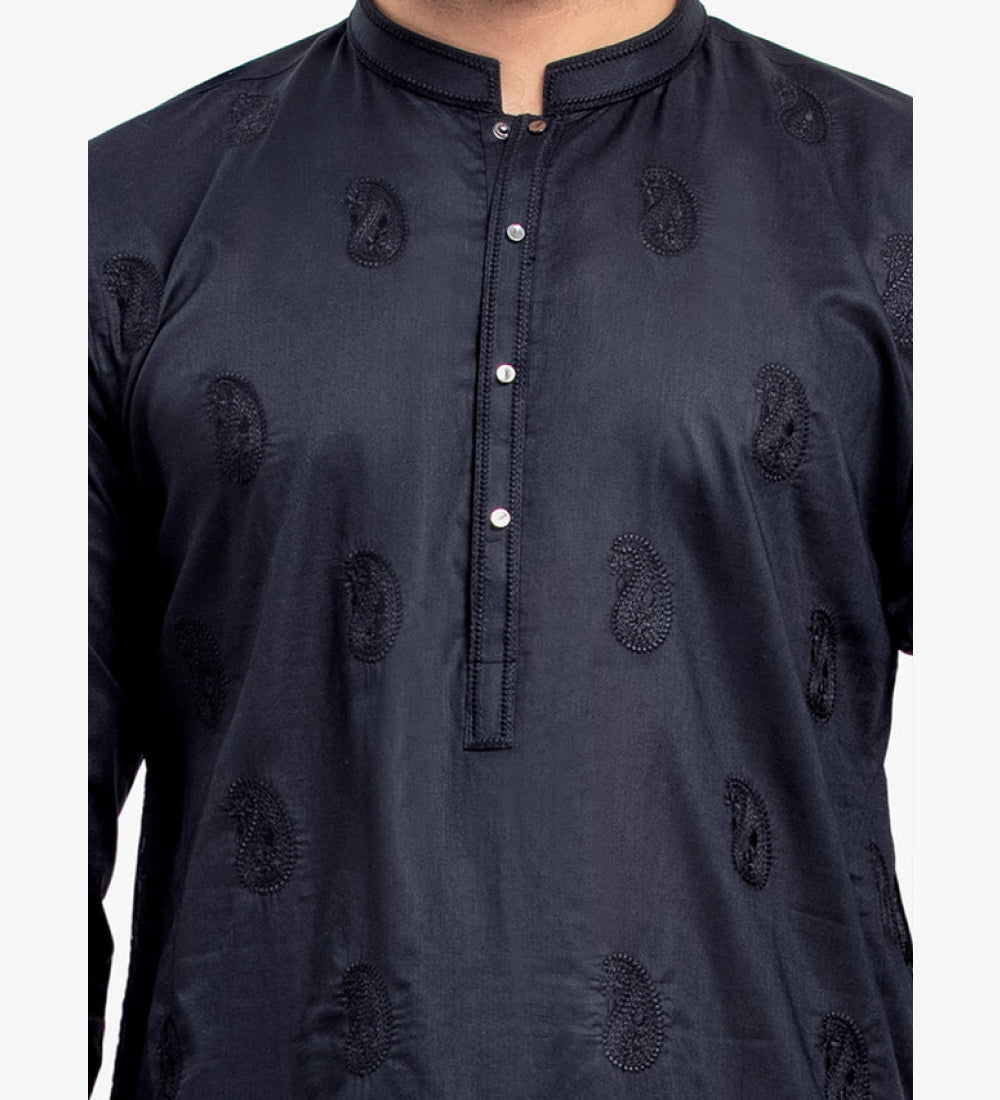 Black Kurta