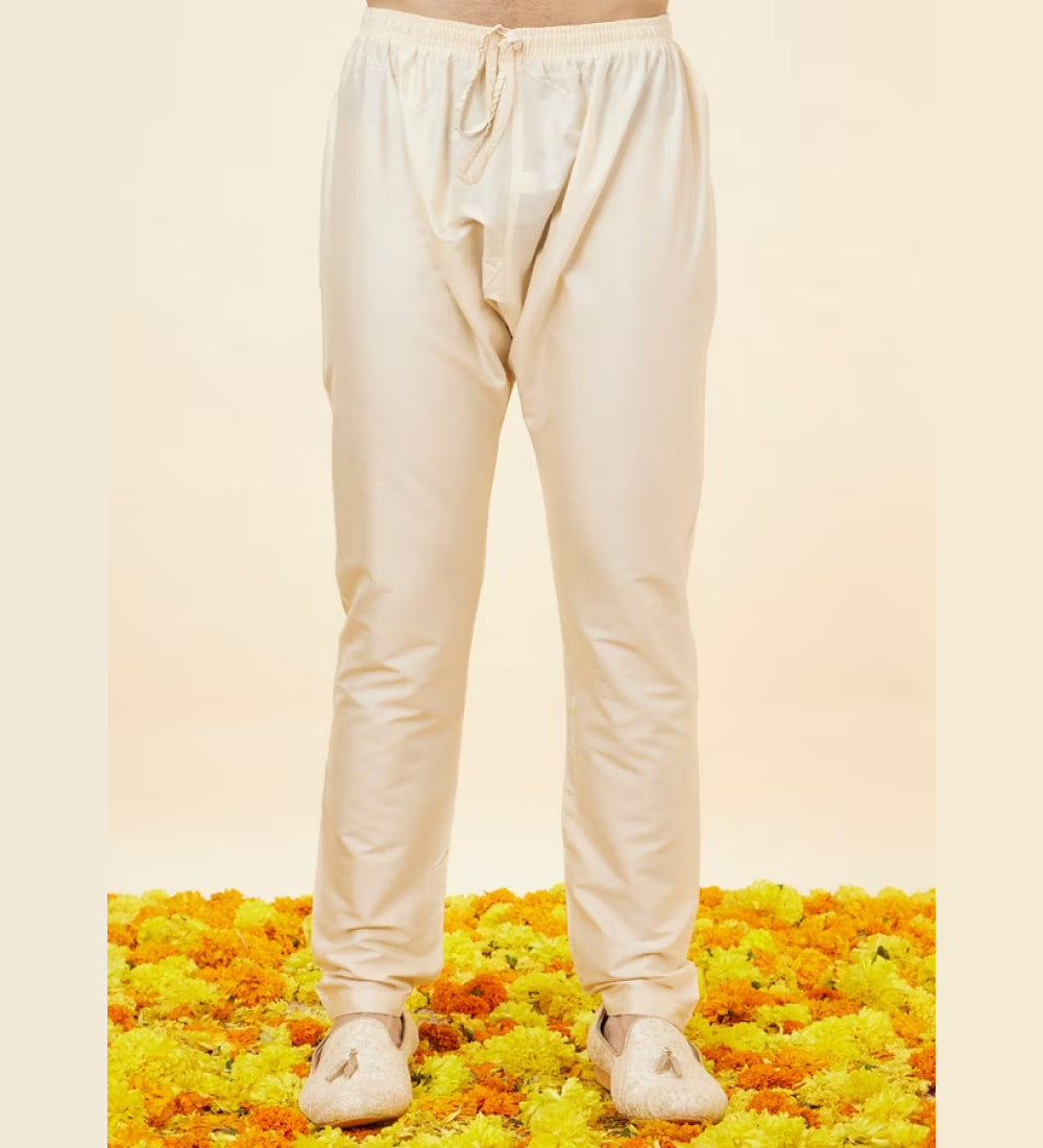 Veiled Rose Pink Medallion Patterned Sherwani