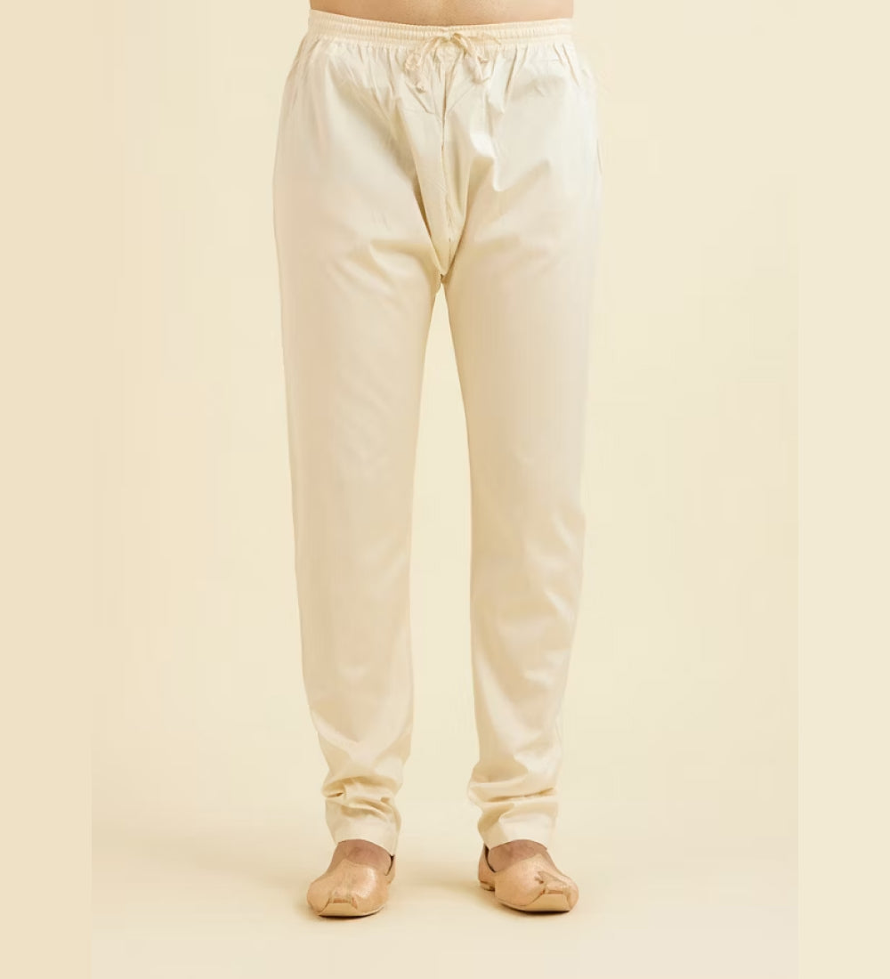 Fawn Embroidered Sherwani