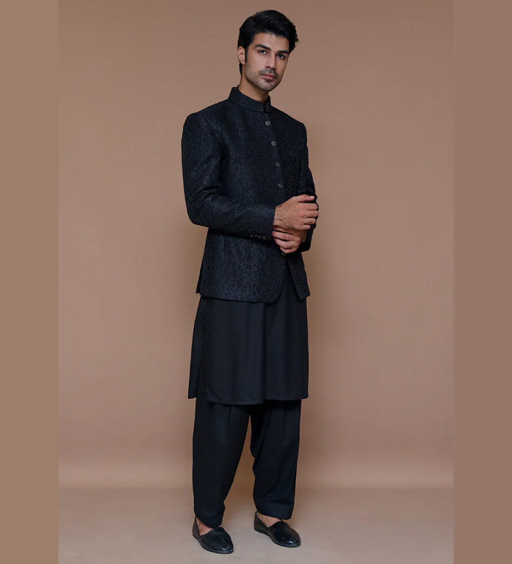 Premium Jamawar Tap Shoe Couture Jacket