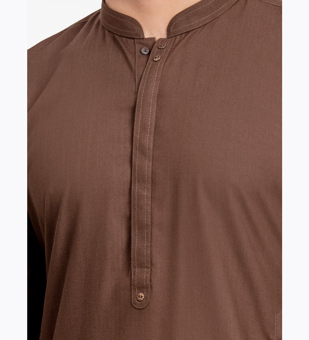 Dark Brown Kurta Pajama 