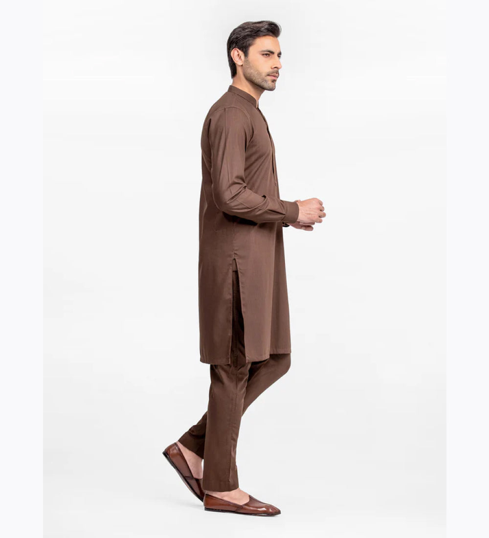 Dark Brown Kurta Pajama 