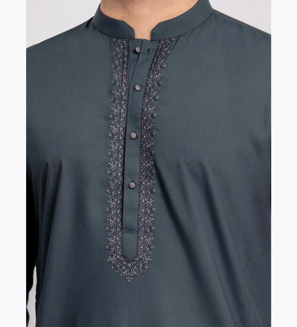 Bottle Green Kurta Pajama