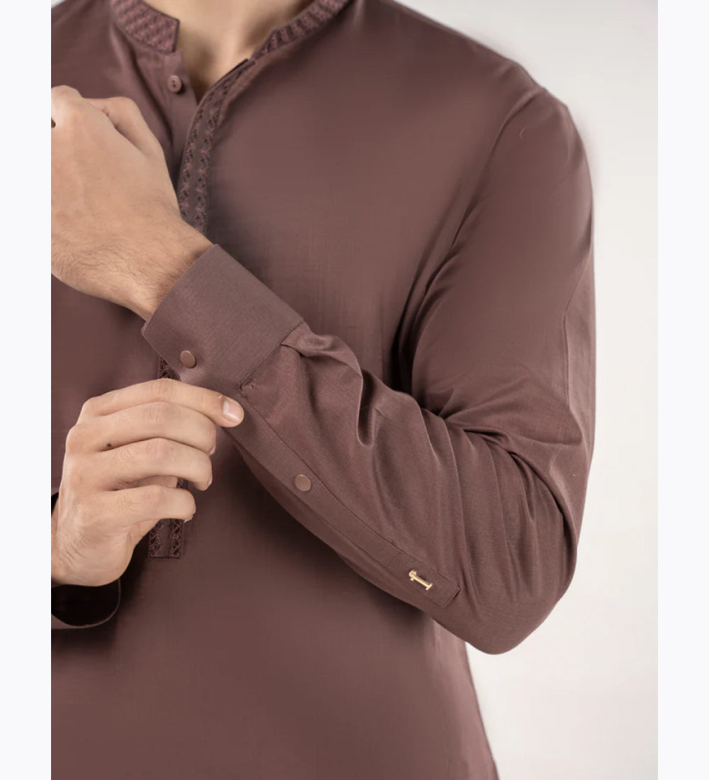 Men's Brown Kurta