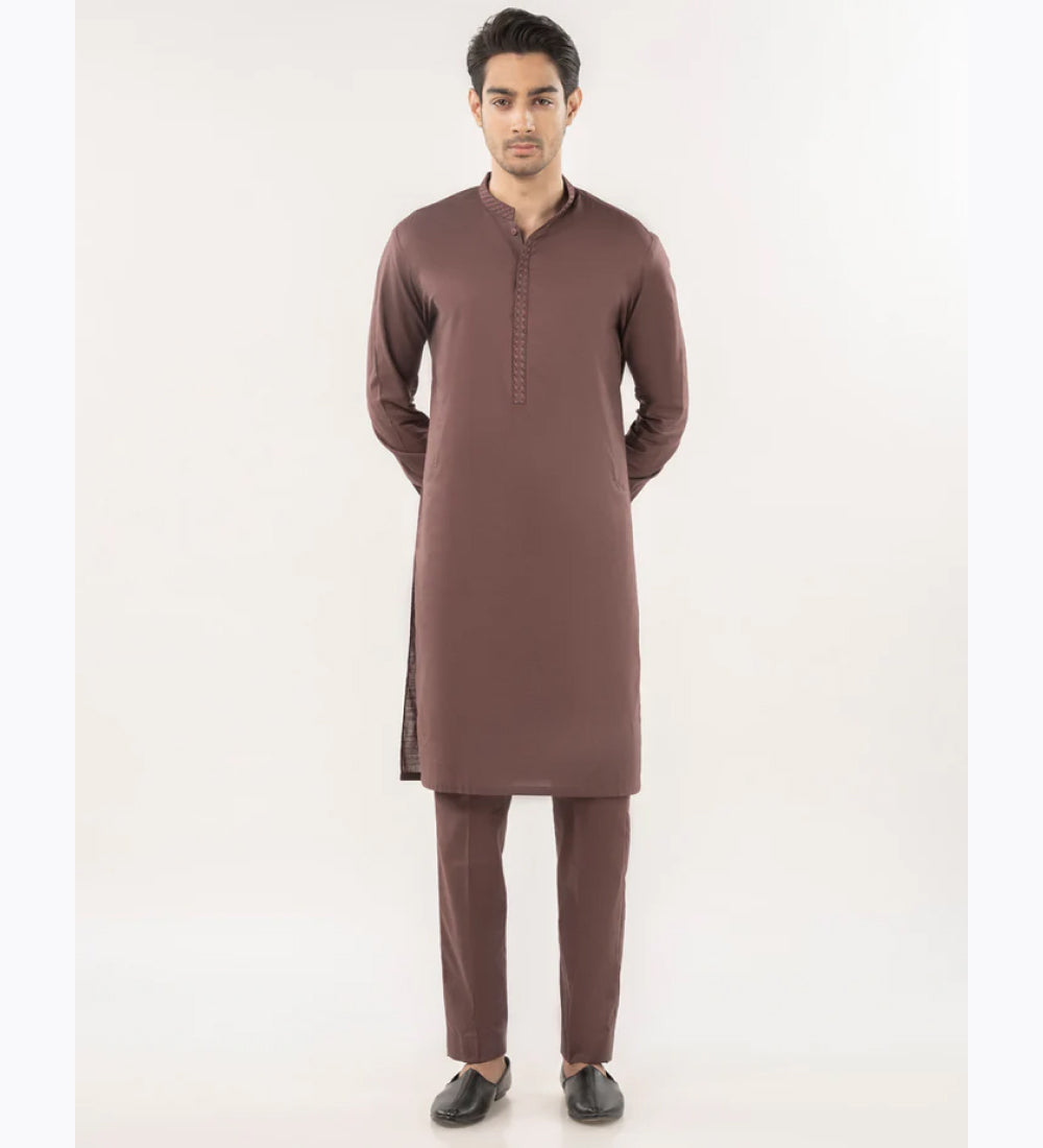 Men's Brown Kurta