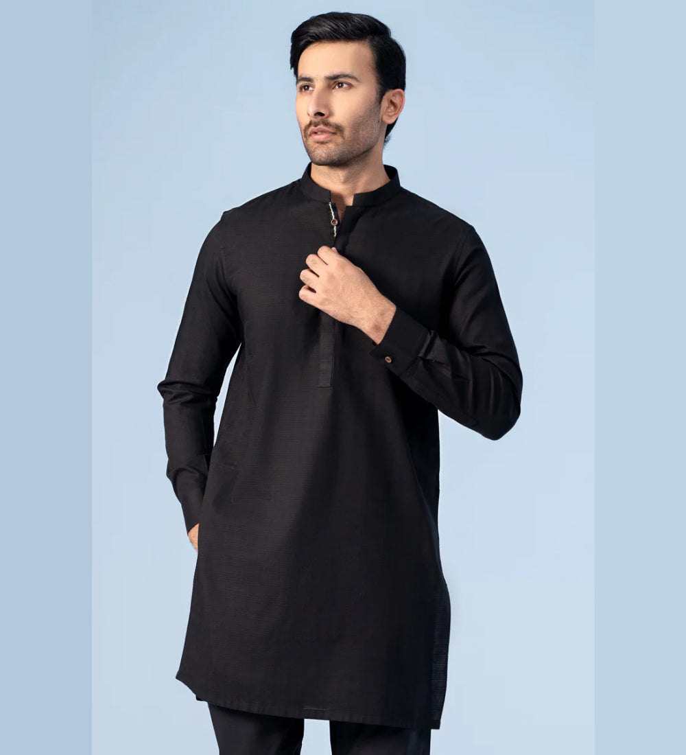 KURTA PAJAMA BLACK