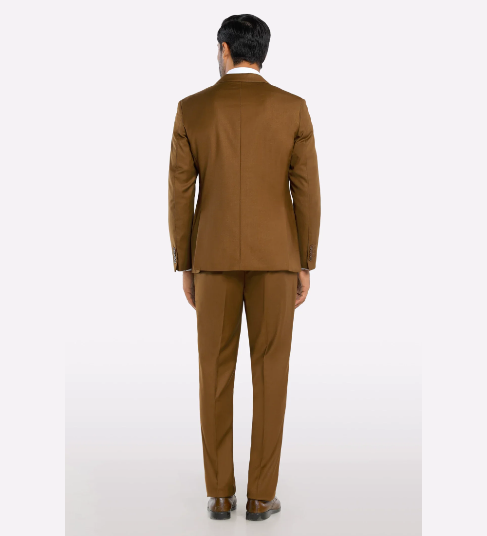 Brown Formal 2PC Suit