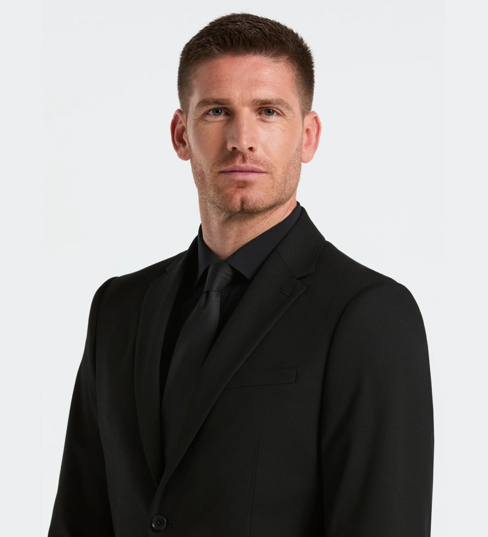 Slim Fit Black Blazer