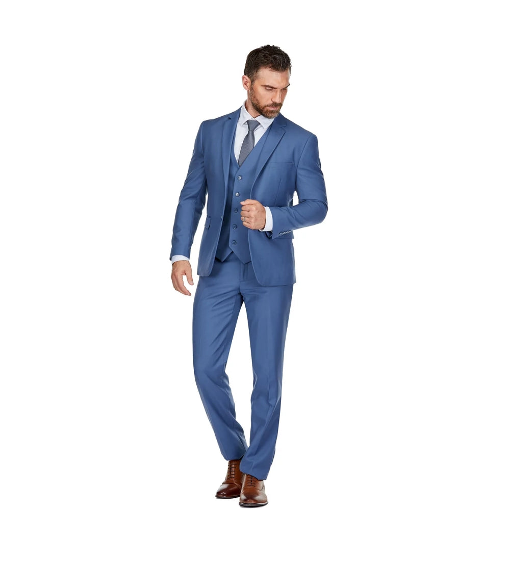 Slate blue 3 Piece Suit
