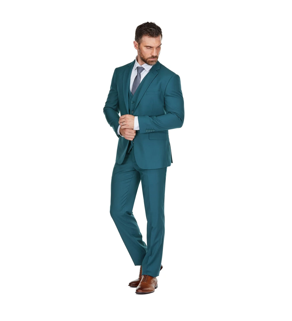 Sea green 3 Piece Suit