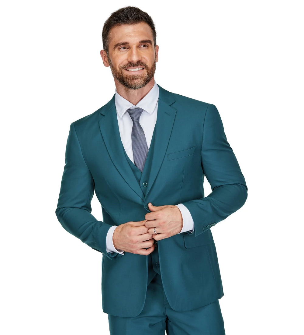 Sea green 3 Piece Suit