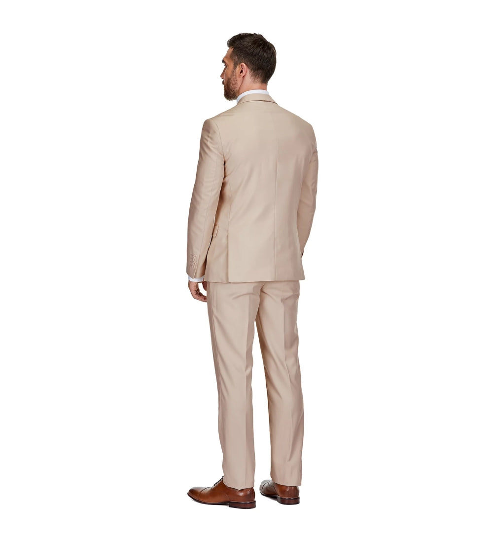 Tan 3 Piece Suit