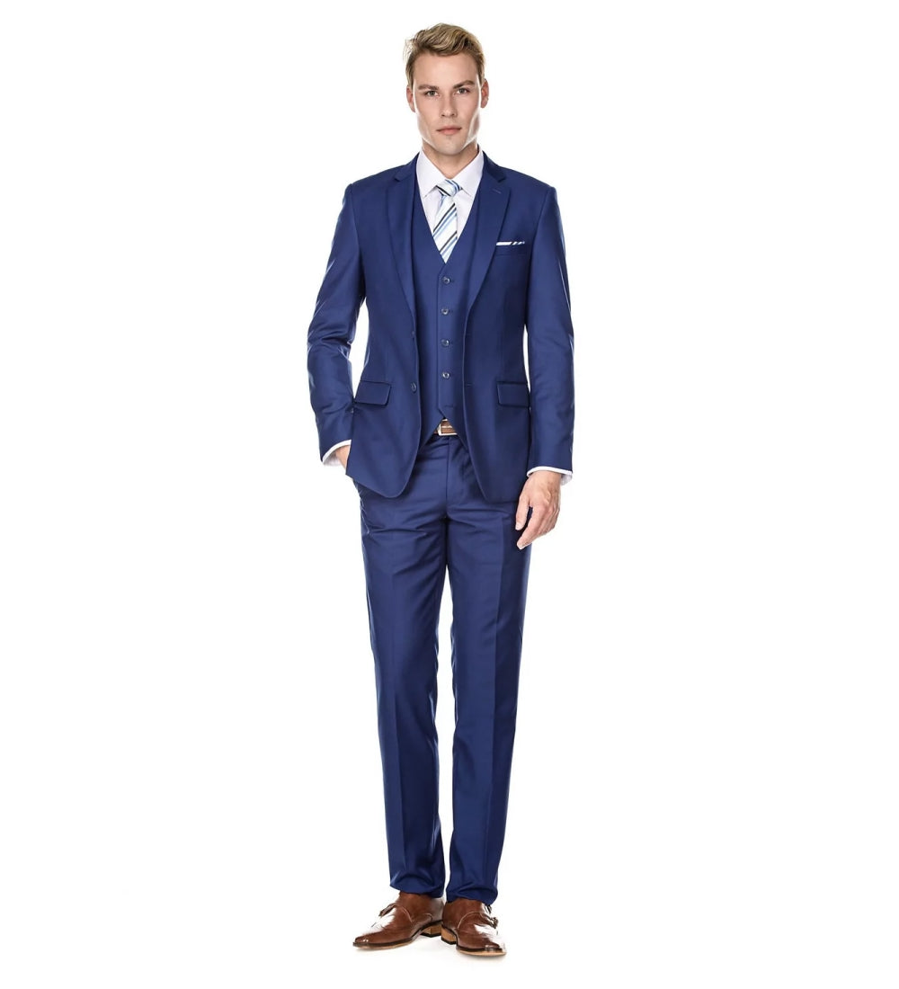 Blue 3 Piece Suit