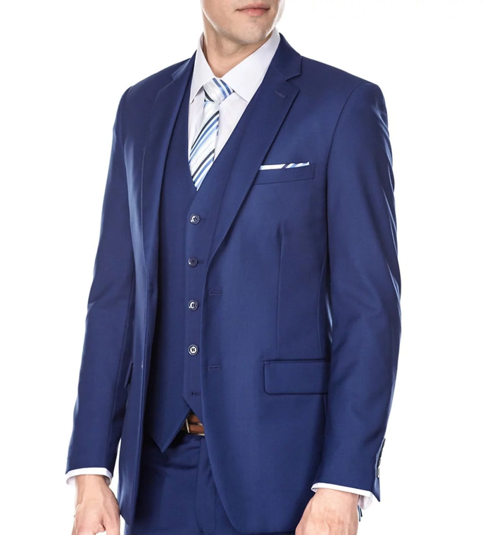 Blue 3 Piece Suit