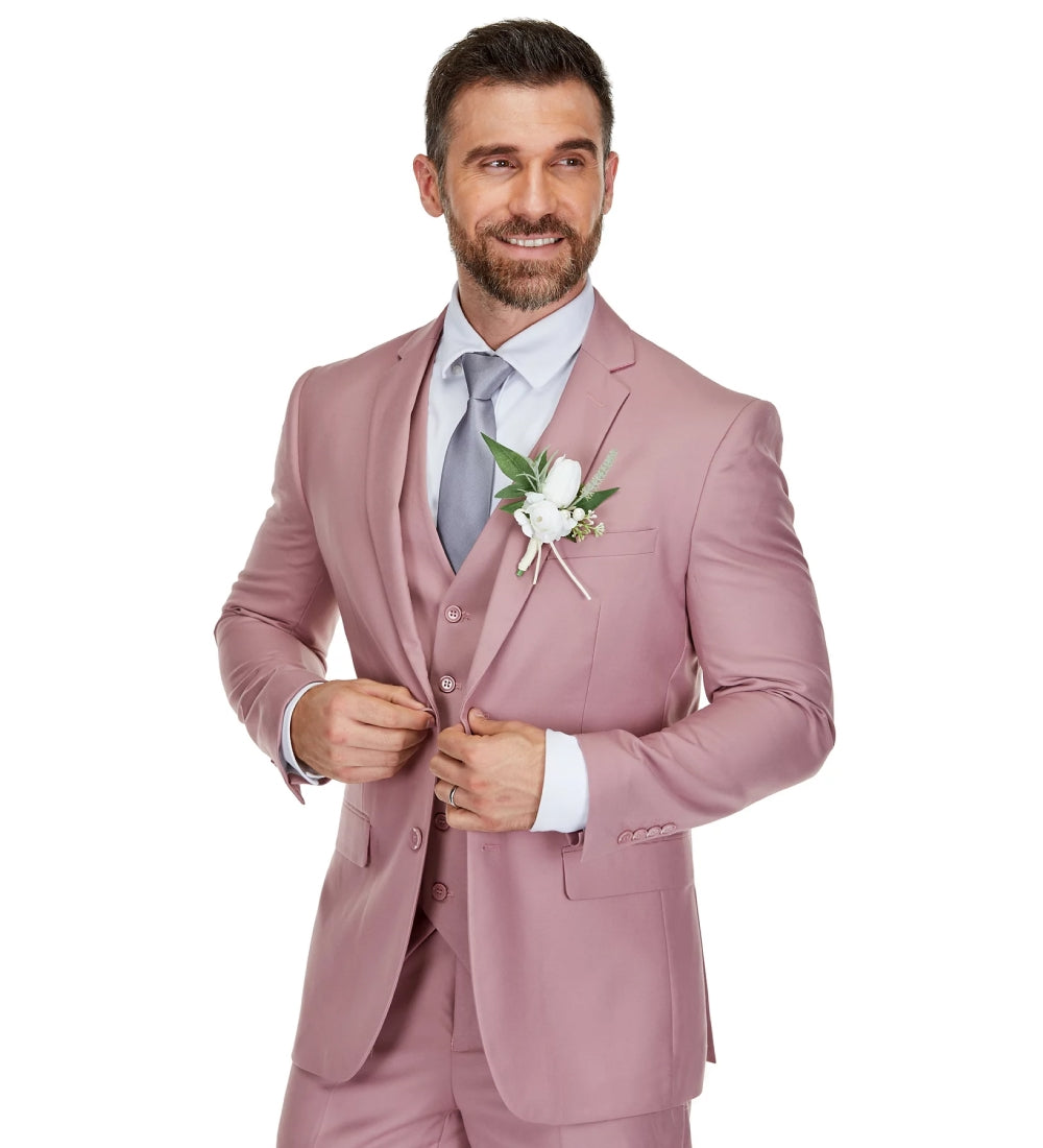 Dusty rose 3 Piece Suit