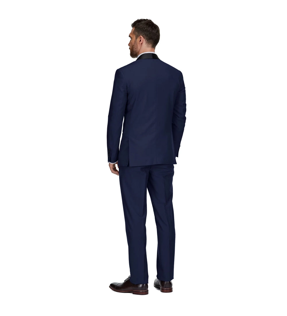 Modern Navy 3 Piece Suit