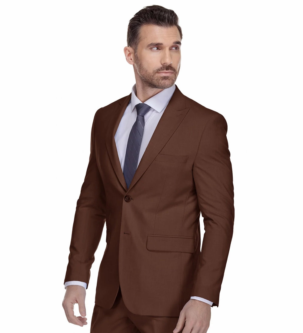 Brown 2 Piece Suit