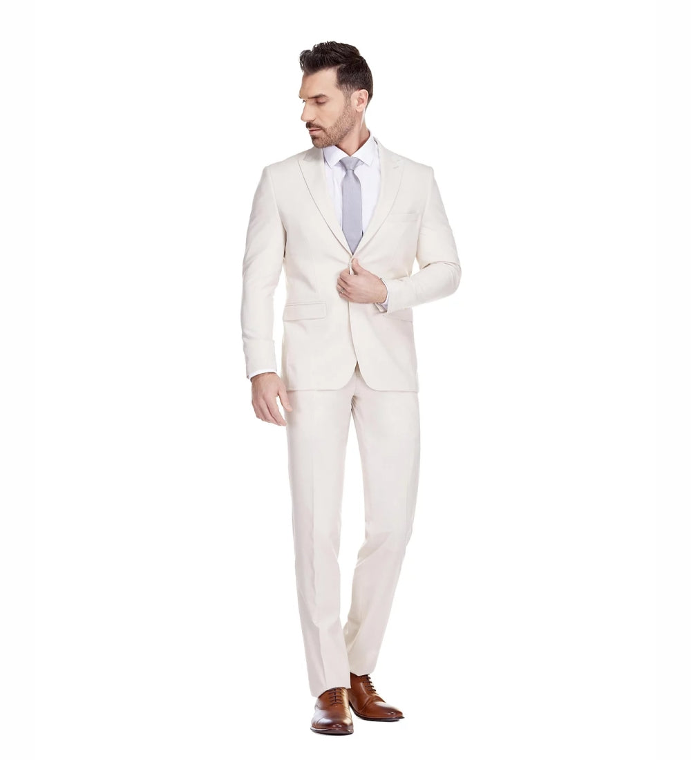 Light Tan 2 Piece Suit