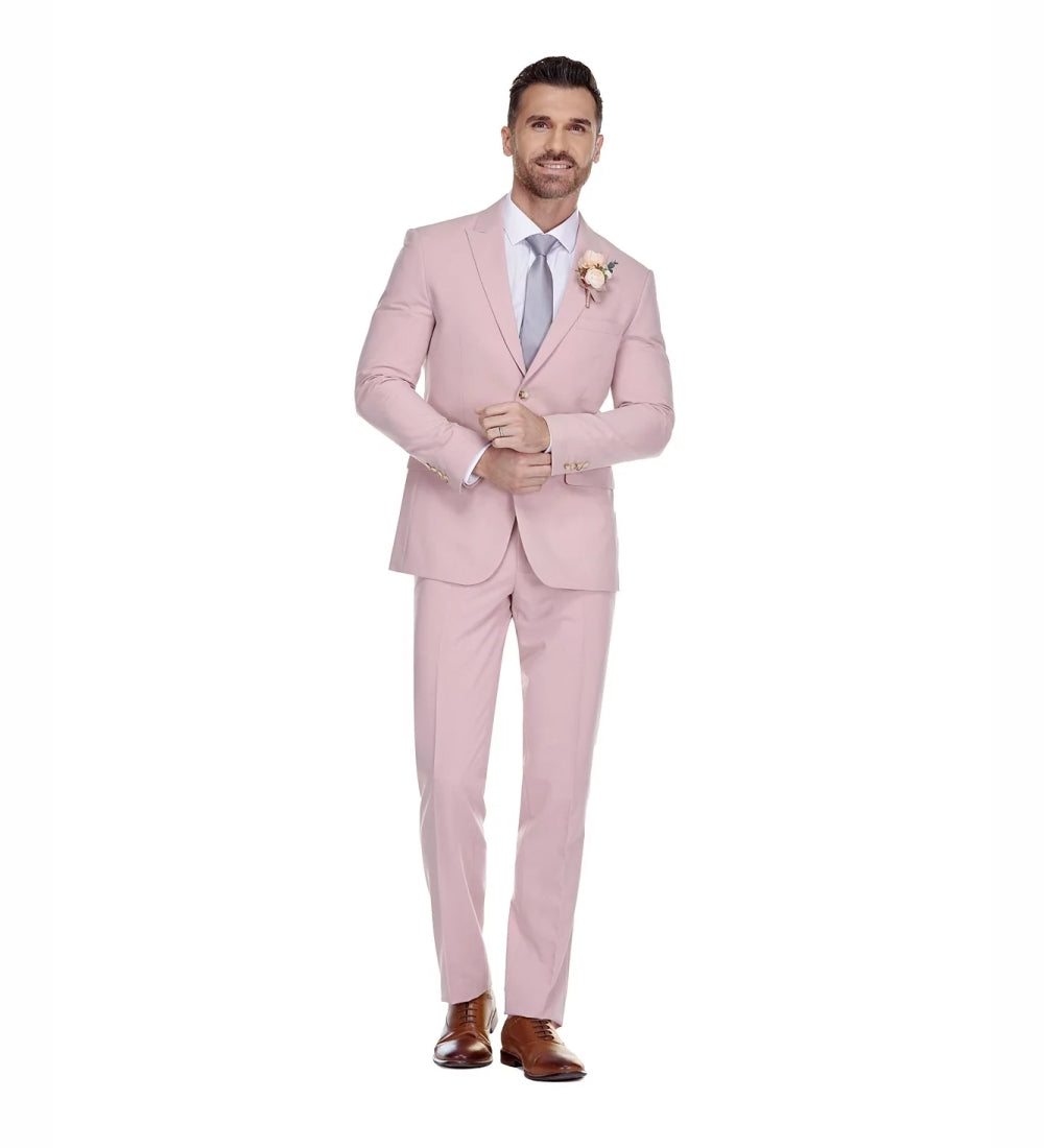Pink 2 Piece Suit