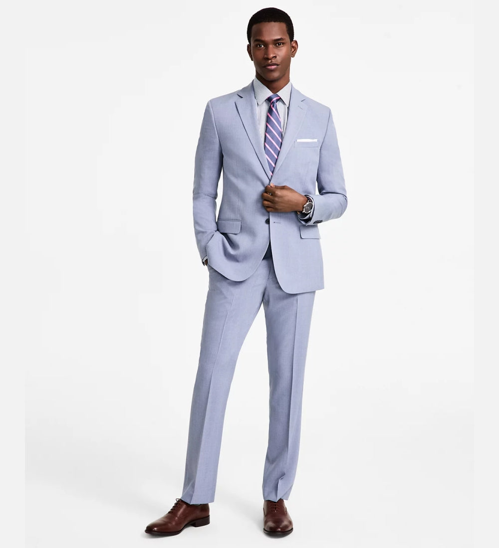 Light Blue 2 Piece Suit