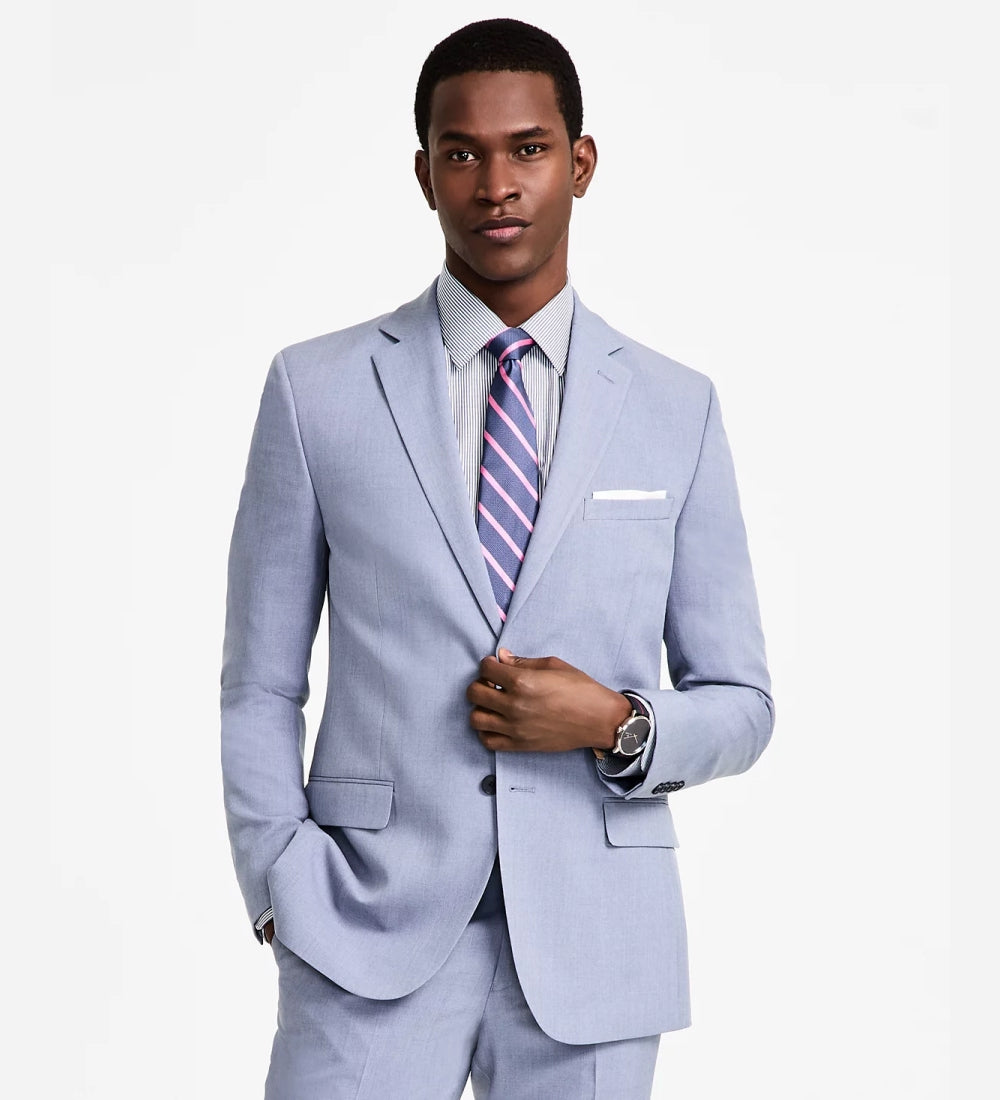 Light Blue 2 Piece Suit