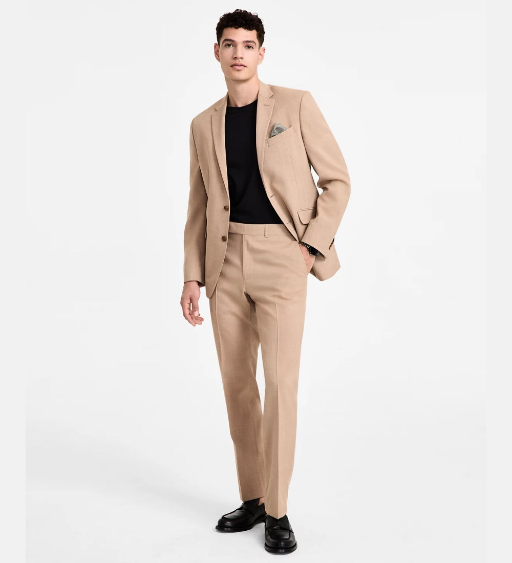 Tan 2 Piece Suit