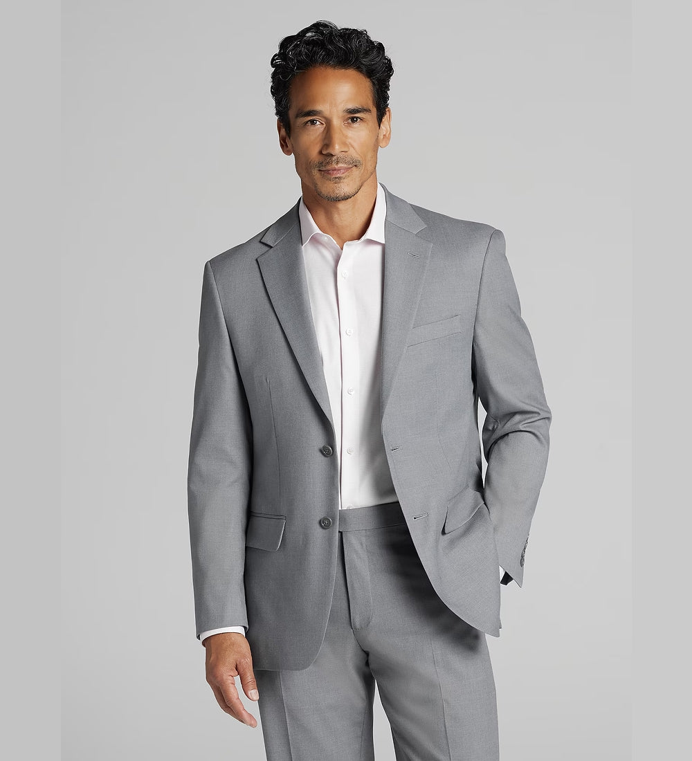 Med Gray 2 Piece Suit