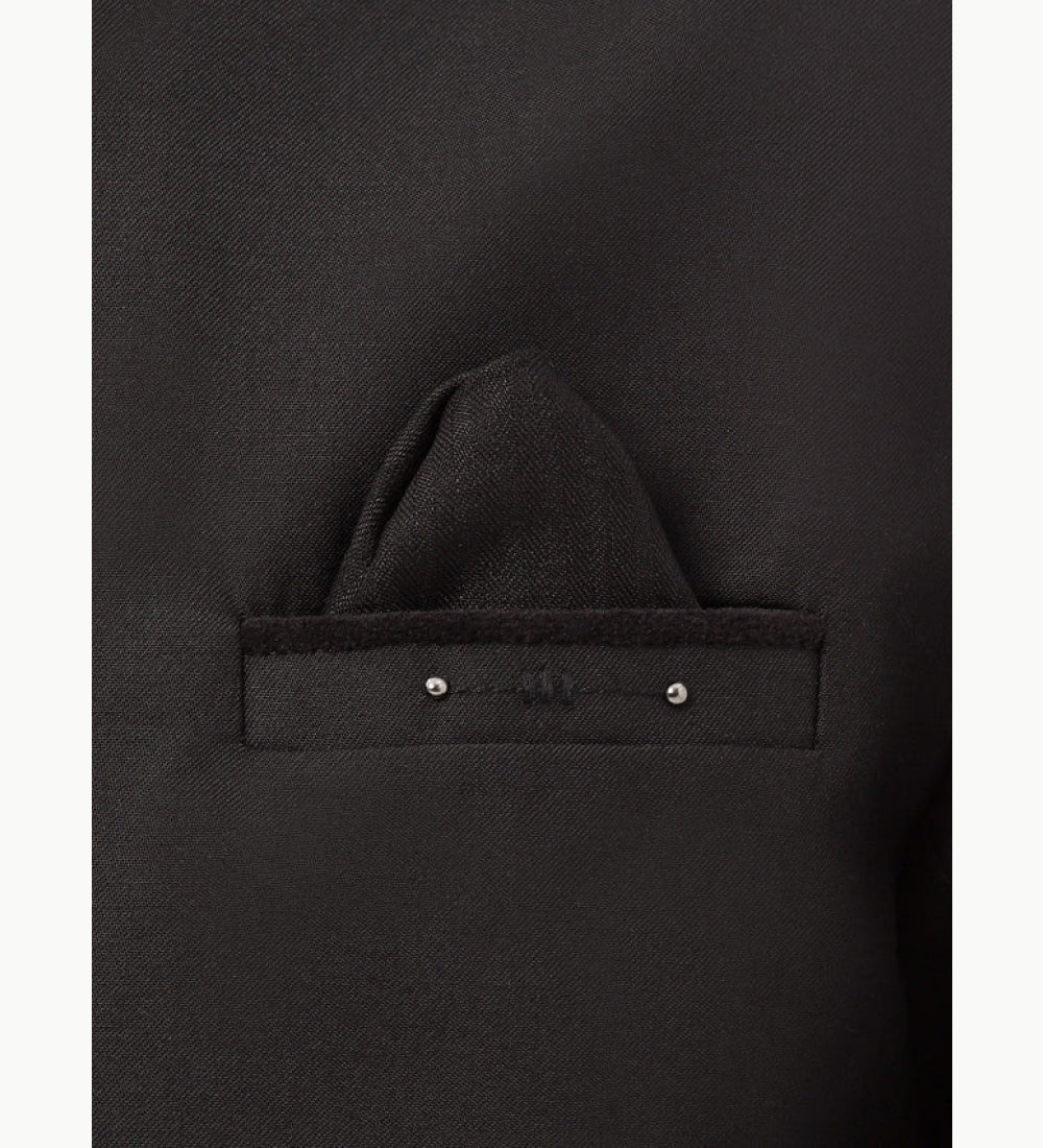 Boy's Black Sherwani 