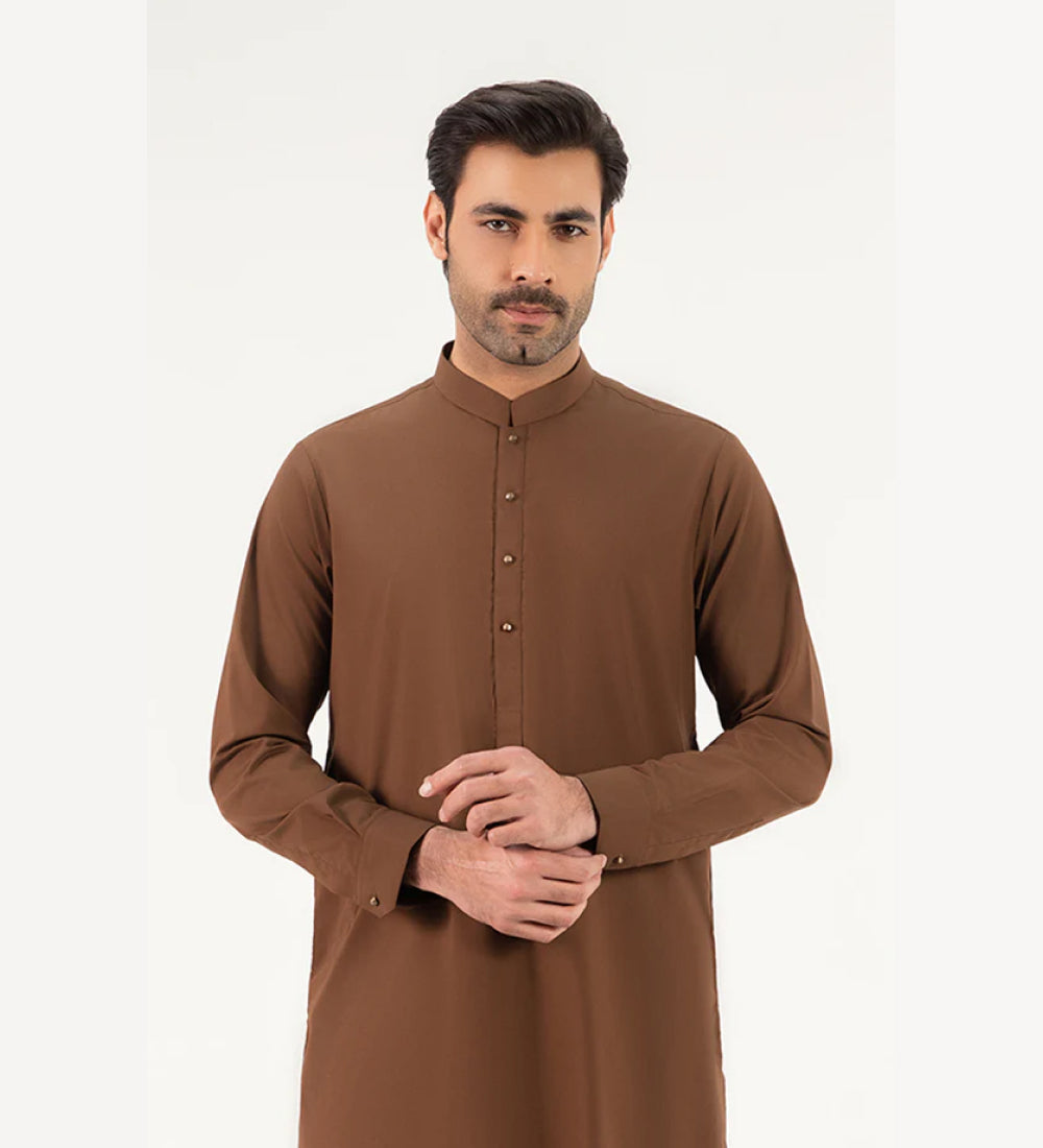 Fancy Pajama Suit - Brown