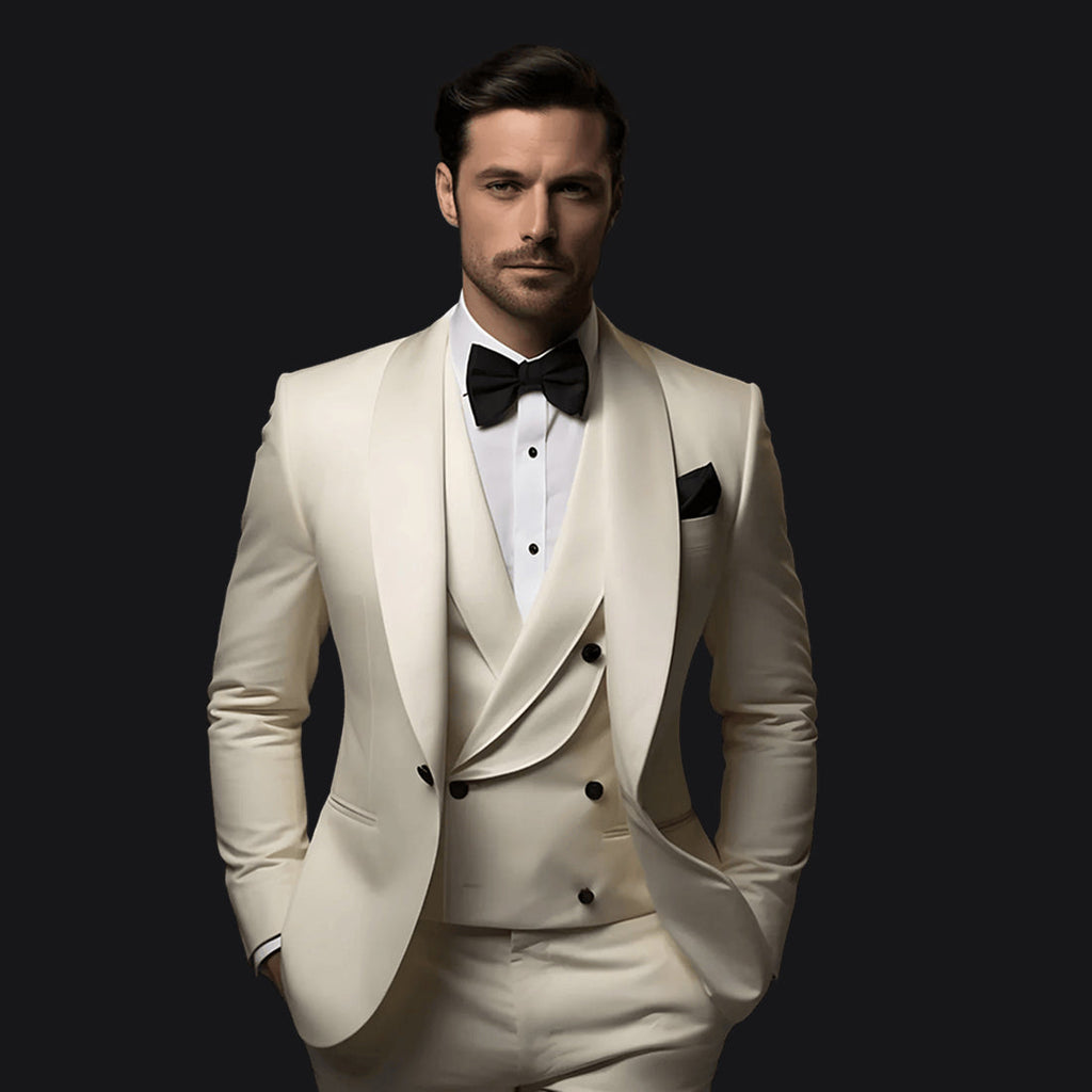 Classic Wedding Suit-Tailored Suit- Glamour Suiting